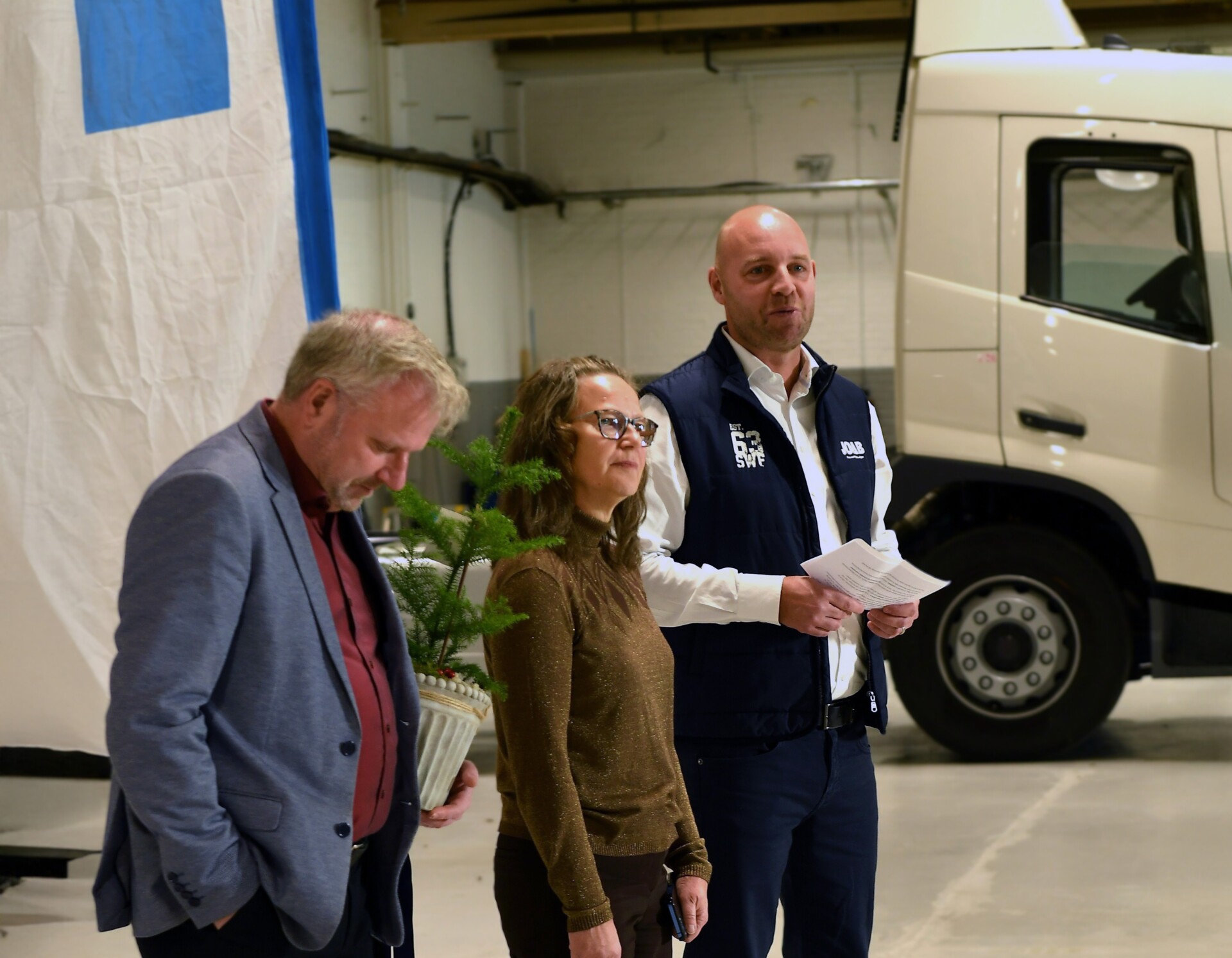 JOAB inviger ny produktionslokal